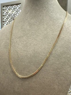 18K Guld Pansar Halsband – PLH005G18