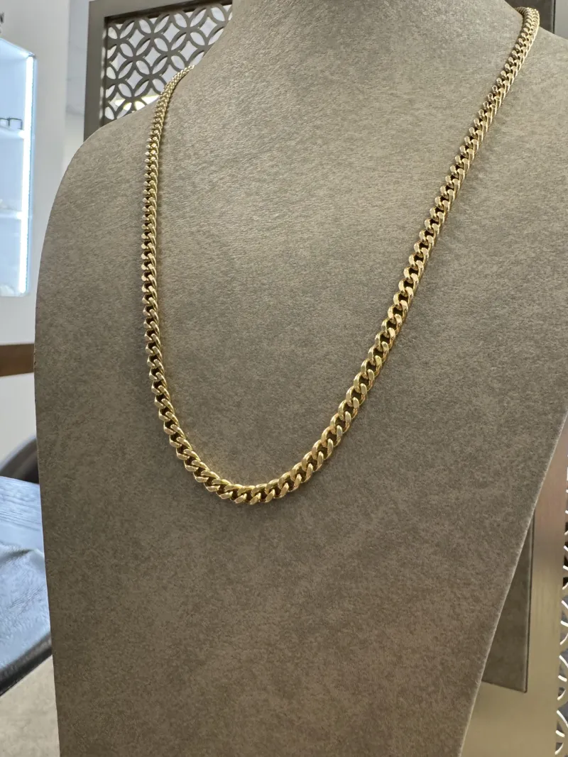 18K Guld Pansar Halsband PLH006G