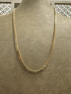 18K Guld Pansarlänk Halsband – GC-PAN-1528-HB