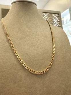 18K Guld Pansarlänk Halsband GC-PAN-2406-HB