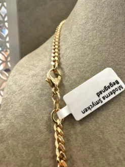 18K Guld Pansarlänk Halsband GC-PAN-2406-HB