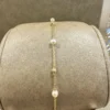 18K Guld Pärl Armband – 14054125