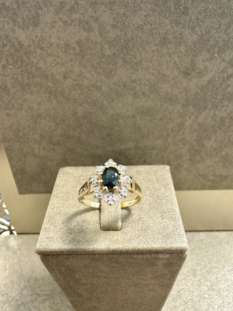 18K Guld – Solitär Ring – RBG045 ( Begagnad )