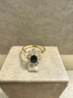 18K Guld – Solitär Ring – RBG045 ( Begagnad )