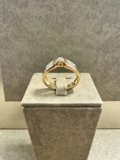 18K Guld – Solitär Ring – RBG043 ( Begagnad )