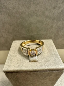 18K Guld – Solitär Ring – RBG043 ( Begagnad )