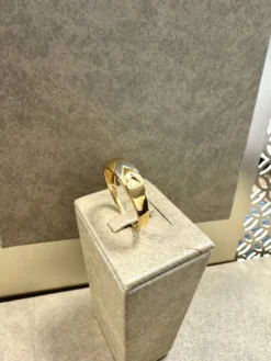 18K Guld + Vitguld Klackring – KLR010G18