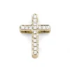 Kors i 18K Guld med 0.27ct TW/SI Diamanter – MSG10G