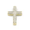 Kors i 18K Guld med 0.27ct TW/SI Diamanter – MSG04G