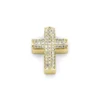 Kors i 18K Guld med 0.16ct TW/SI Diamanter – MSG03G