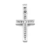 Kors i 18K Vitguld med 0.18ct TW/SI Diamanter – MSG11W