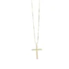 Kors i 18K Vitguld med 0,58ct TW/SI Diamanter – KVG006
