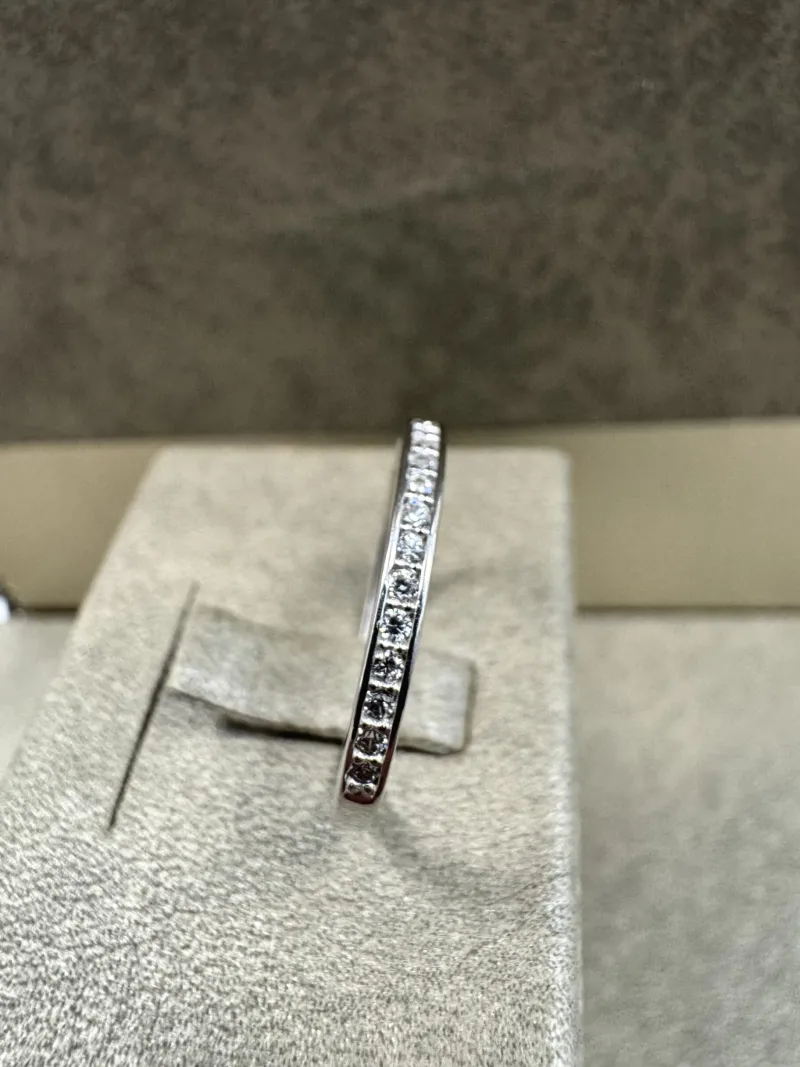 18K Vitguld Allians ring – RBG031 ( Begagnad )