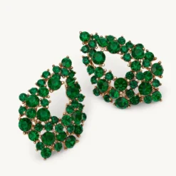 Lily And Rose Alice Örhängen Guld – Emerald