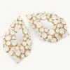 Lily And Rose Alice Örhängen Guld – White Opal (60564)