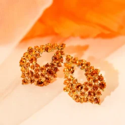 Lily And Rose Alice Örhängen – Mandarine