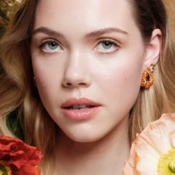 Lily And Rose Alice Örhängen – Mandarine