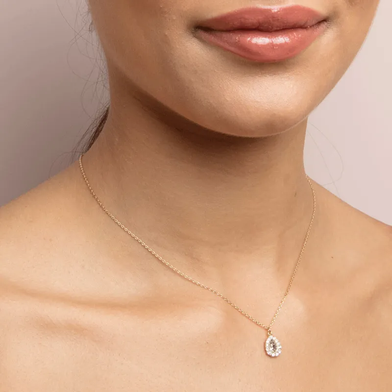 Halsband Lily And Rose Amelie Crystal (Guld) 40418