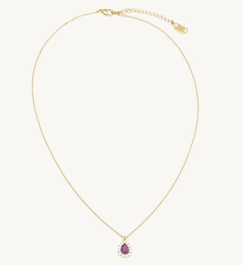 Lily And Rose Amelie Halsband – Amethyst (Guld) 40423