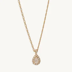 Lily And Rose Bianca Halsband Guld – Crystal (41161)