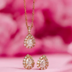 Lily And Rose Bianca Halsband Guld – Crystal (41161)