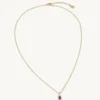 Lily And Rose Bianca Halsband Guld – Amethyst (41162)