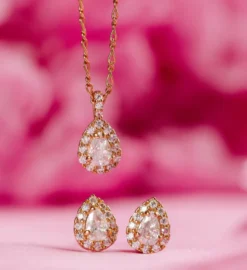 Lily And Rose Bianca Örhängen Guld – Crystal (66081)