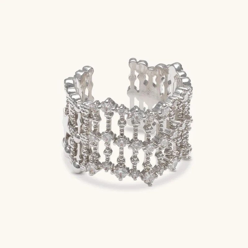 Lily And Rose Capella Ring – Silver 30012