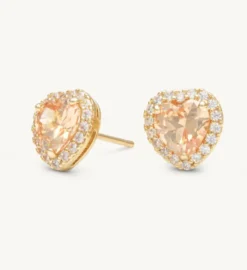 Lily And Rose Delphine Stud Örhängen – Light Champagne (Guld) 65072