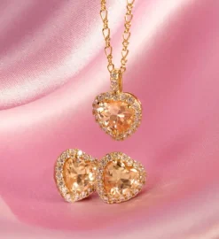 Lily And Rose Delphine Stud Örhängen – Light Champagne (Guld) 65072