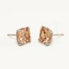 Lily And Rose Desiree studs Champagne – Silver