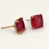 Lily And Rose Desiree Studs – Garnet