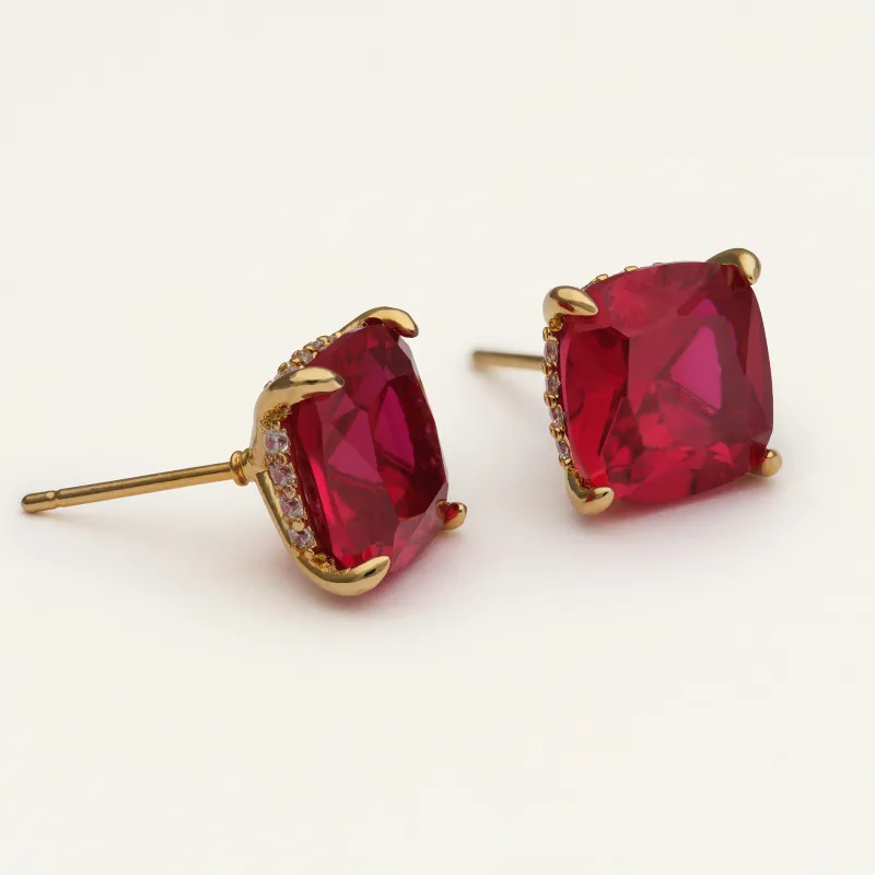 Lily And Rose Desiree Studs – Garnet