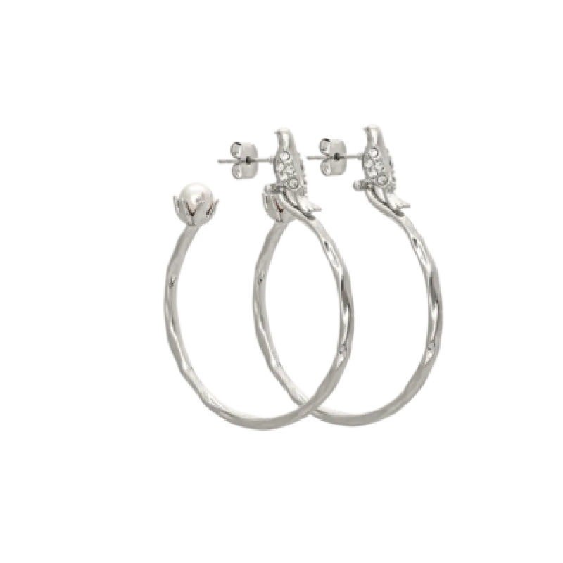 Lily And Rose Eden Hoop Örhängen- Ivory (Silver) 62762 ( Kampanj )