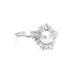 Lily And Rose Emily Pearl Ring – Ivory (Silver) 30651 ( Mega Kampanj )