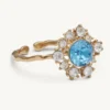 Lily And Rose Emily Ring Guld – Icey Blue (230657)