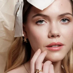 Lily And Rose Eponine Hoops Örhängen Guld