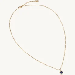 Lily And Rose Laurie Halsband Guld – Sapphire (41145)