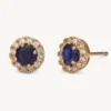 Lily And Rose Laurie Örhängen Guld – Sapphire (66014)