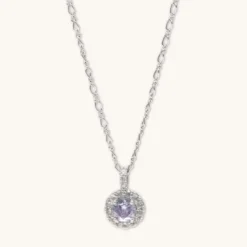 Lily And Rose Laurie Örhängen – Lavander – Silver 41142