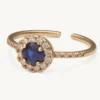 Lily And Rose Laurie Ring Guld – Sapphire (30705)