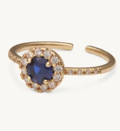 Lily And Rose Laurie Ring Guld – Sapphire (30705)