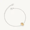 Lily And Rose Luna Armband – Golden Brown Topaz (Guld) 51162