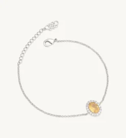 Lily And Rose Luna Armband – Golden Brown Topaz (Guld) 51162