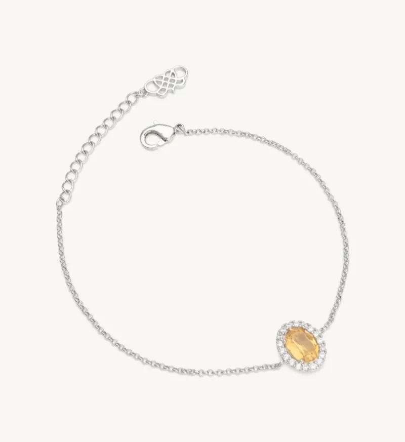 Lily And Rose Luna Armband – Golden Brown Topaz (Guld) 51162