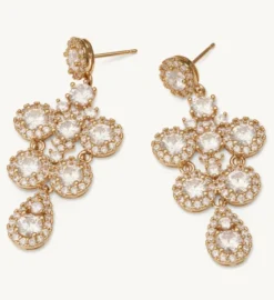Lily And Rose Miss Ophelia Örhängen Guld – Crystal (62239)