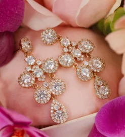 Lily And Rose Miss Ophelia Örhängen Guld – Crystal (62239)