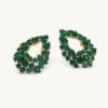 Lily And Rose Petite Alice Örhängen Guld – Emerald (261633)