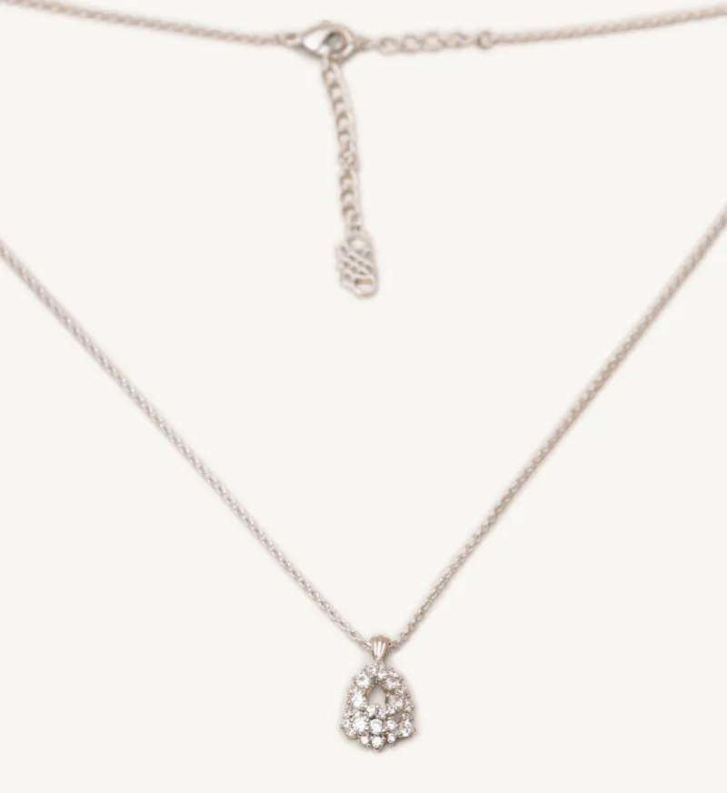 Lily And Rose Petite Miss Alice Halsband – Crystal (silver)