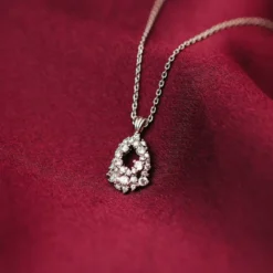 Lily And Rose Petite Miss Alice Halsband – Crystal (silver)